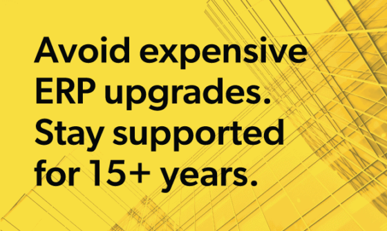 Avoid expensive ERP upgrades