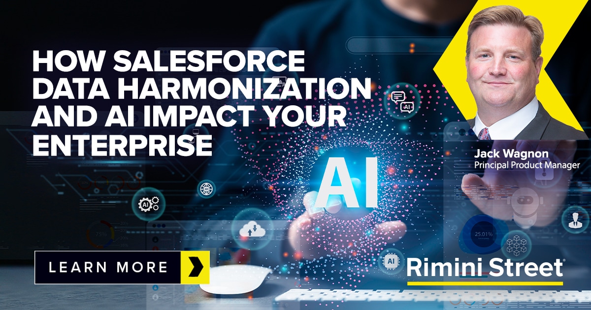 Salesforce Data Harmonization & Einstein AI | Rimini Street